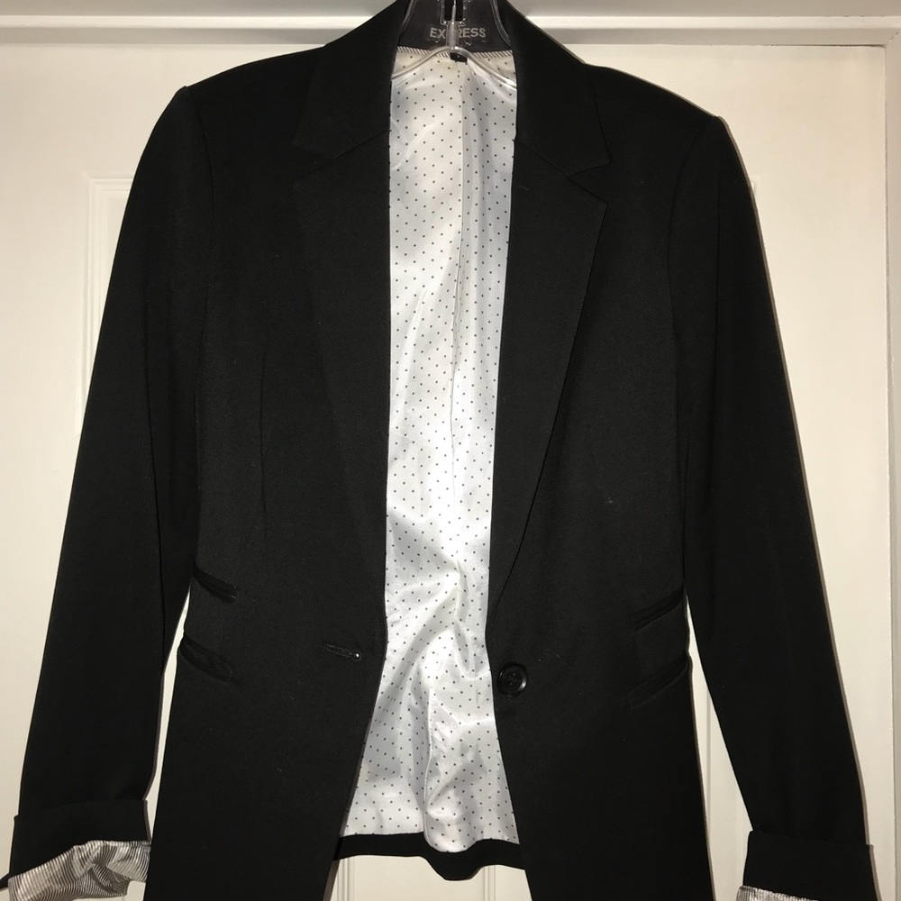 Express black blazer